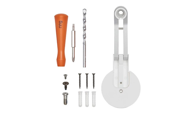 Ring Ceiling Mount Spare Parts Kit White Adjustable Replacement 1 Year