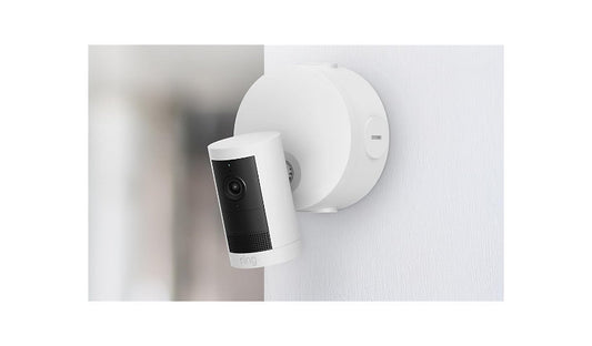 Ring Outdoor Camera Plus 2K Low-Light Sight Junction Box Adapter Wi-Fi 6 Alexa