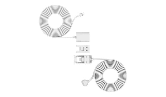 Ring Indoor Outdoor USB-C Power Adapter 11.5ft White 1 Year
