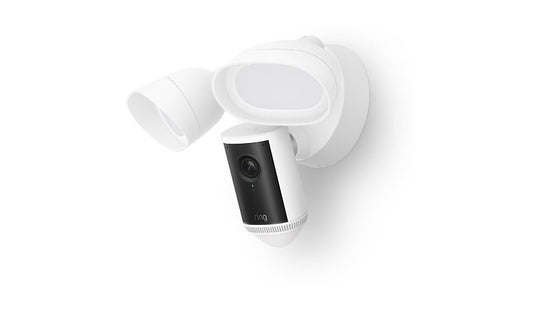 Ring Floodlight Cam Pro 2nd Gen 4K 2000 Lumen Floodlight 3D Motion Siren