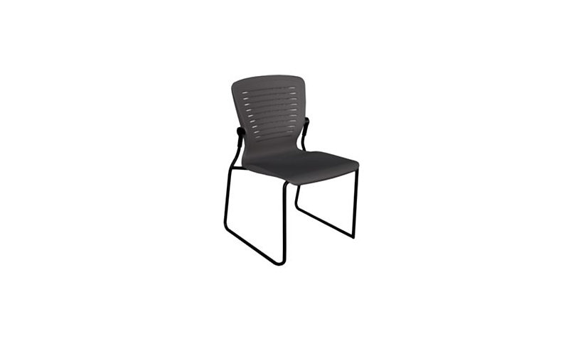 Spectrum OM5 Active Stacker Chair, Graphite/Black, 38298-0D000000001