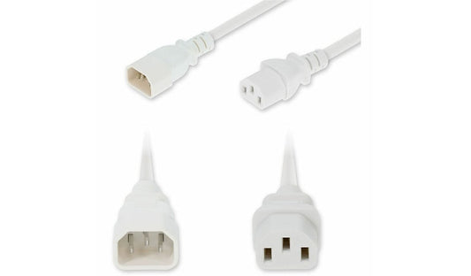 Proline PRO-C142C13C14G3FWE C14 to C13 PDU Extension Power Cord 3 ft 15A 250V