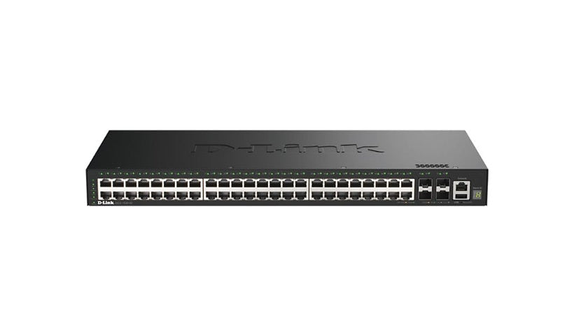 D-Link DGS-1530-52 48-Port Gigabit Stackable Smart Switch, 4x 10G SFP+