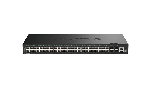D-Link DGS-1530-52 48-Port Gigabit Stackable Smart Switch, 4x 10G SFP+