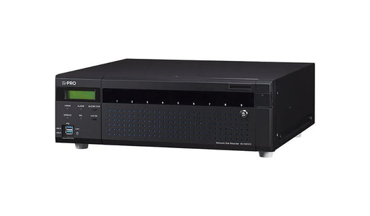 i-PRO NX Series WJ-NX510K 128 Channel NVR up to 972TB 9 HDD Bays