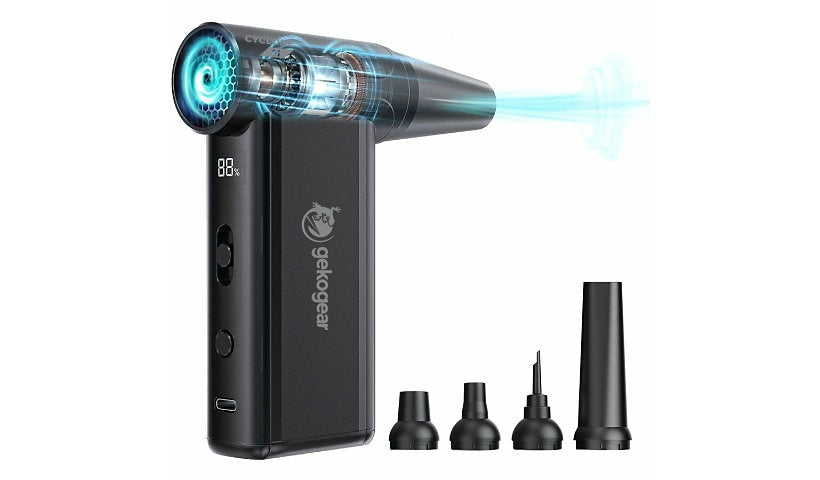 GekoGear Cyclone F1 Cordless Air Blower & Vacuum, 4000mAh
