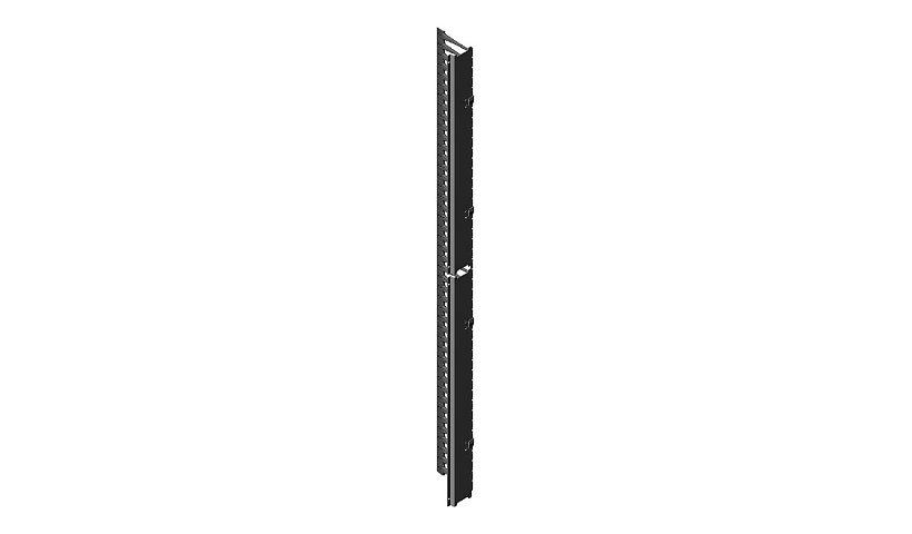 CPI 38647-739 Vertical Cable Manager with Cover 48U Long Fingers 3 Year