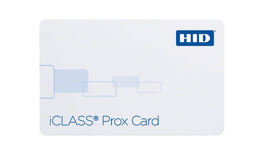 HID iCLASS Prox 2120 Card 13.56 MHz 256 Bytes 125 kHz PET PVC 2120HBGGMNN