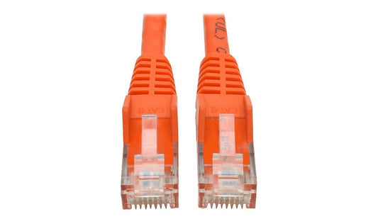 Tripp Lite N201-002-OR Cat6 Snagless UTP Ethernet Patch Cable 2 ft Orange