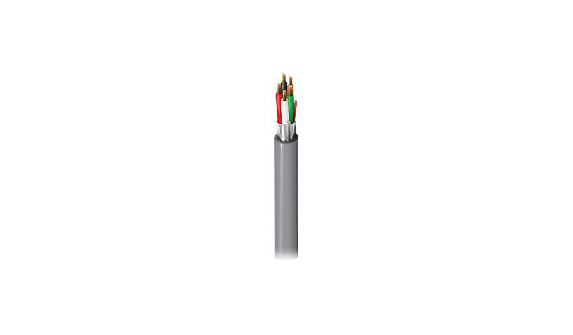 Belden Security and Sound 5503FE 1000ft 5-Conductor Shielded Stranded Audio Cable, Riser CMR, Gray, 5503FE 0081000