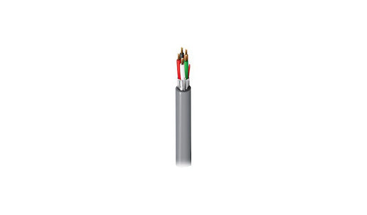 Belden Security and Sound 5503FE 1000ft 5-Conductor Shielded Stranded Audio Cable, Riser CMR, Gray, 5503FE 0081000
