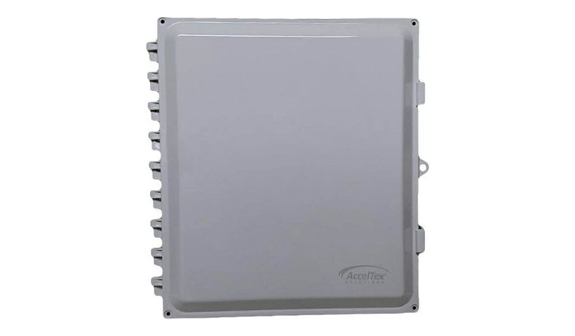 AccelTex ATS-00239 Heated PoE Enclosure for 4 Element N-Type External Antenna