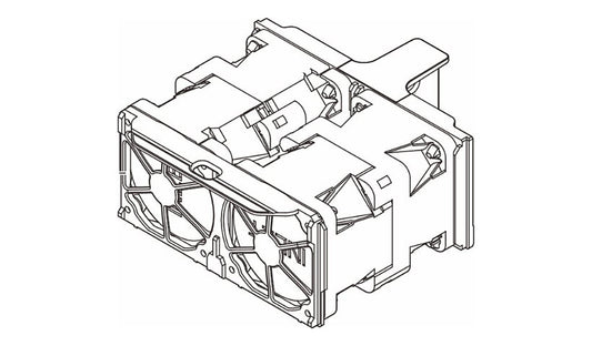 Lenovo 1U 4056 Twin Fan Module System Cabinet Fan Kit 4H47A96816