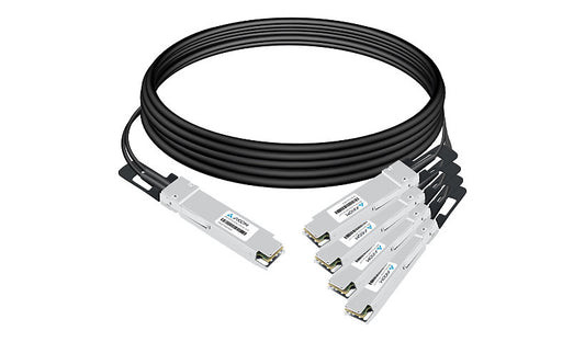 Axiom Mellanox MCP7Y50-N003 Compatible 3m (9.8ft) 800G InfiniBand NDR OSFP to 4x OSFP Splitter Direct Attach Cable, Black, MCP7Y50-N003-AX