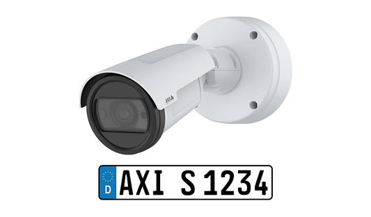 AXIS P1485-LE 2MP LPR Bullet Camera License Plate Verifier TAA 03619-001