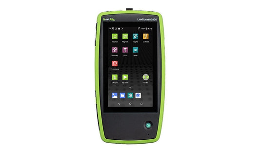NetAlly LinkRunner 100G LR100G-100-Z Handheld 25G to 100G Ethernet Tester