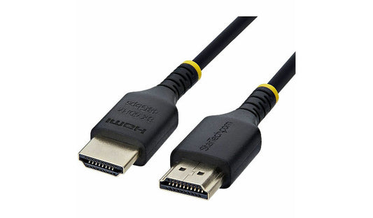 StarTech.com HDMI21-CBL-SLIM-6F Slim Ultra High Speed HDMI 2.1 Cable 6 ft 48Gbps