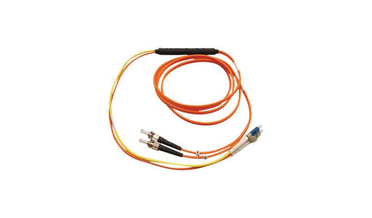 Tripp Lite (Eaton) N422-02M 2m (6.6ft) ST to LC Mode Conditioning Fiber Patch Cable, 62.5/125 and 8.3/125, 1000BASE-LX