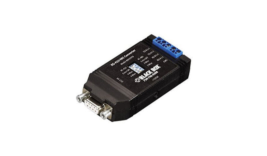Black Box IC820A RS-232 to RS-422/485 Serial Converter, DB9 to Terminal