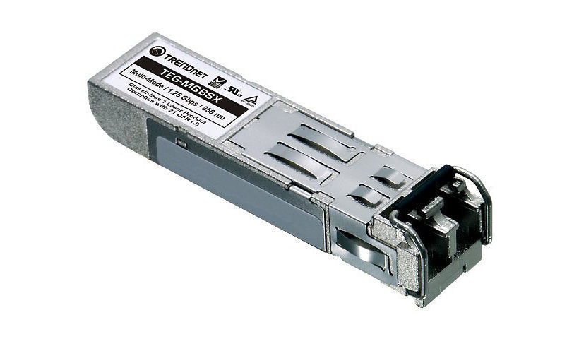 TRENDnet TEG-MGBSX 1000Base-SX SFP Module, Multimode LC, 550 m, TAA