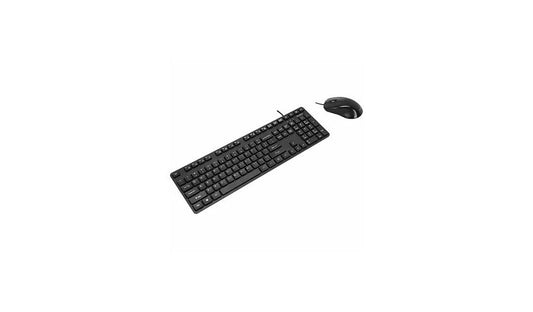Targus BUS0067 Wired USB Keyboard and Mouse Bundle 104 Key Black 1 Year