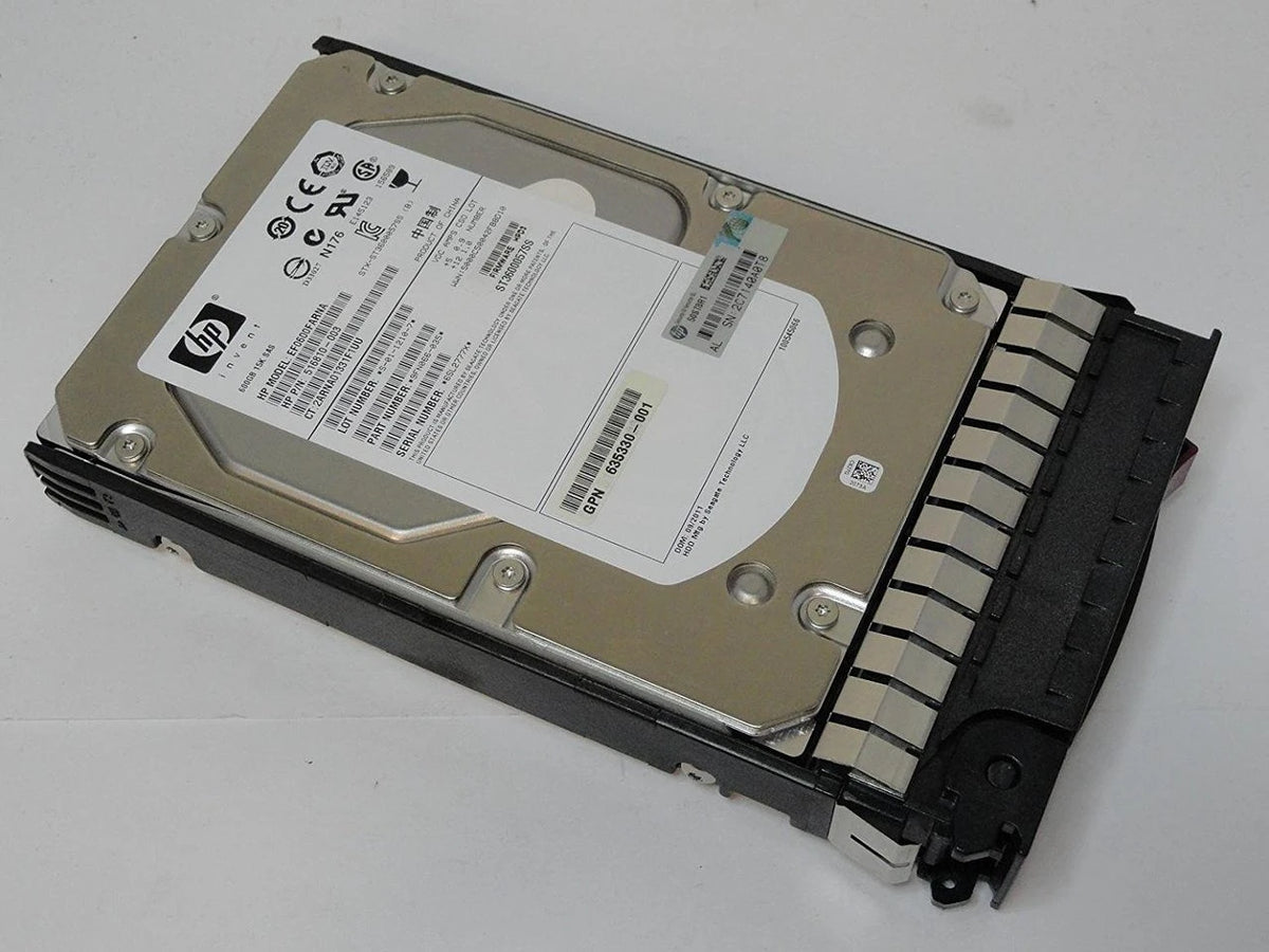 HPE 9FN066-035 600GB Enterprise Hard Drive SAS 6Gbps 15K RPM 3.5" LFF for Gen5-7