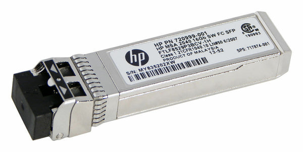 HPE MSA FTLF8529P3BCV-1H 16Gb Short Wave FC SFP+ Transceiver 4-Pack for MSA 2040