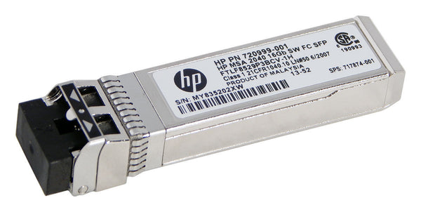 HPE MSA 717874-001 16Gb Short Wave FC SFP+ Transceiver 4-Pack for MSA 2040