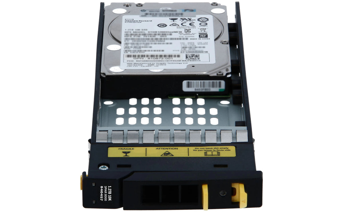 HPE E7X49A 1.2TB 3PAR Hard Drive SAS 6Gbps 10K RPM 2.5" SFF for M6710 Enclosure