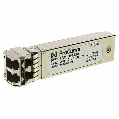 HPE ProCurve J9152-69101 X132 10Gb SFP+ LC LRM Transceiver