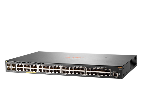 HPE JL357-61001 Aruba 2540 48G PoE+ 4SFP+ 48-Port Managed Switch