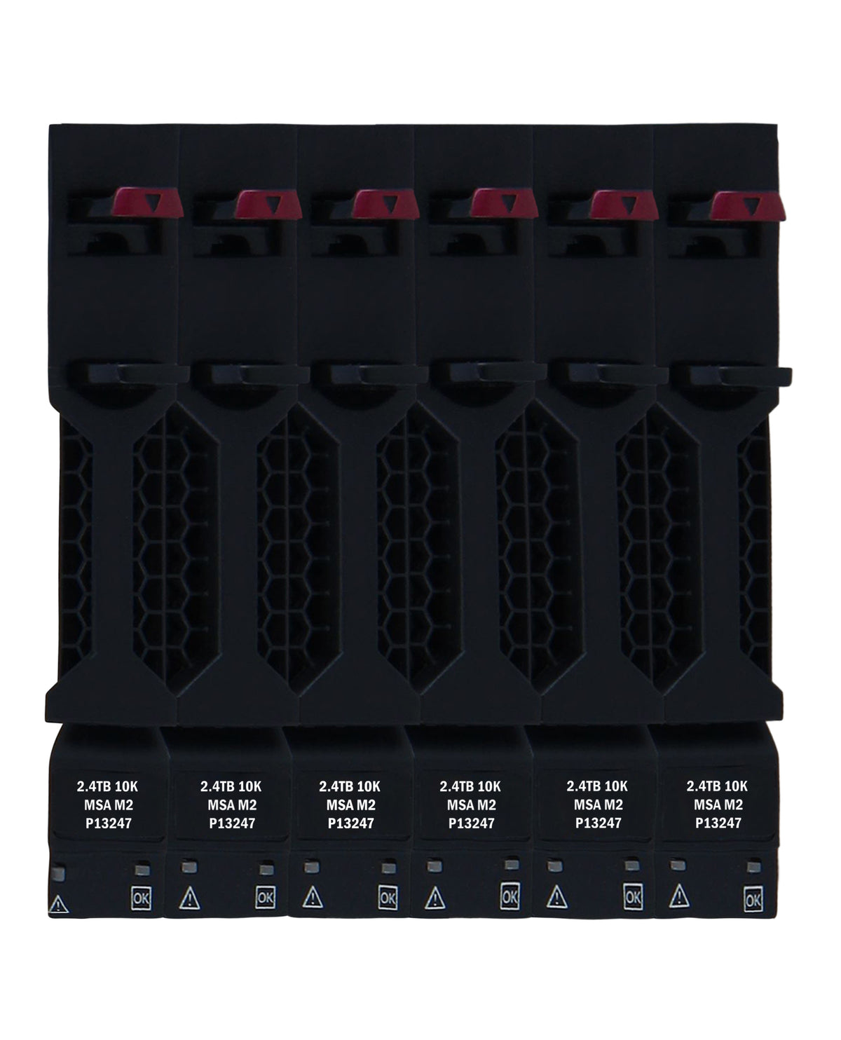 HPE R0Q67A 14.4TB (6x 2.4TB R0Q57A) 10K RPM 2.5in SFF 12G SAS HDD Bundle for MSA