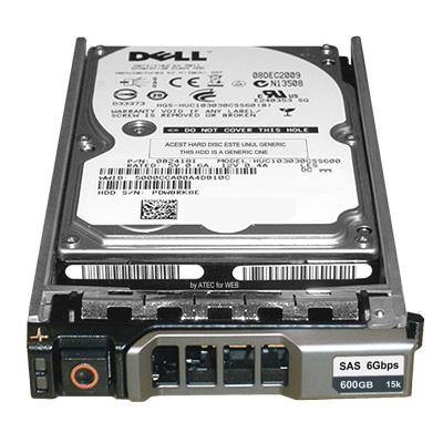 Dell 0WGK61 600GB SAS 6Gbps 15K RPM 3.5in LFF Hard Drive for PowerEdge Servers