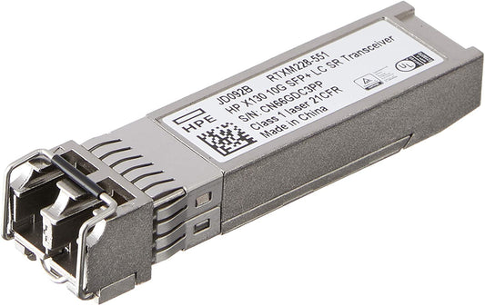 HPE JD092-61201 X130 10Gb SFP+ SR LC 850nm Transceiver